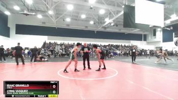 157 lbs Champ. Round 1 - Isaac Granillo, CVBJJ vs Lyriq Vasquez, Work Horse Wrestling Club