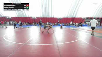 118-118 lbs Round 1 - Henry Mayer, United North Central vs Oliver Fameree, Denmark