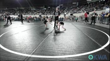 43 lbs Semifinal - Jj Stolarzyk, Piedmont vs Bryleigh Clipper, Norman Grappling Club