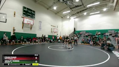 106-113 lbs Round 2 - Colin Evans, Rock Springs vs Wesley Morris, Buffalo