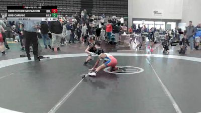 81 lbs Rr Rnd 4 - Kristopher McFadden, ICWL Bruisers Elite - ESE vs Gus Caruso, All I See Is Gold Academy - ESE