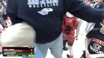 67 lbs Champ. Round 1 - Axel Carpio, Federal Way Spartans Wrestling vs Quinn Kahler, Toro World Club
