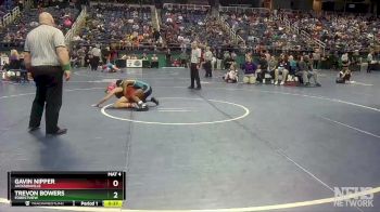 3A 120 lbs Cons. Round 2 - Gavin Nipper, Jacksonville vs Trevon Bowers, Forestview