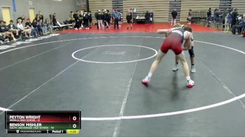130 lbs Round 3: 3:00pm Fri. - Benson Mishler, South Anchorage High School vs PEYTON WRIGHT, Wasilla High School