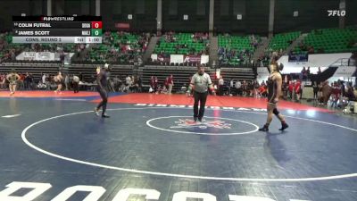 6A 215 lbs Cons. Round 2 - Colin Futral, Southside Gadsden vs James Scott, Mae Jemison