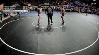 D 2 126 lbs Semifinal - Jonas Rebstock, St. Thomas More vs Daniel Daspit, Teurlings Catholic