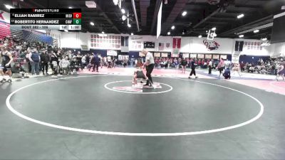 106 lbs Cons. Round 3 - Elijah Ramirez, Mission Viejo vs Robertito Hernandez, Chaffey