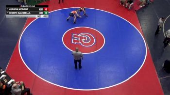 132 lbs Consolation - Hudson McDade, Northern York vs Joseph Gaustella, Lake Lehman