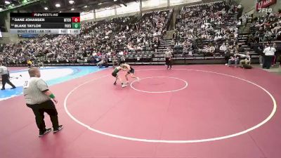 4A 126 lbs Cons. Round 1 - Blake Taylor, Payson vs Dane Johansen, Mt Crest