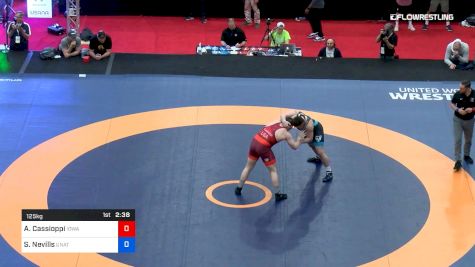 125 kg Final - Anthony Cassioppi, U Of Iowa vs Seth Nevills, Unattached