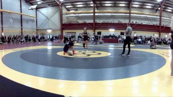 125 lbs Cons. Round 3 - Talynn Clark, Ohio County HS vs Brooklyn Robison, Harrison