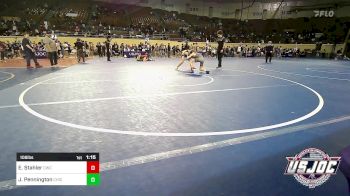 106 lbs Round Of 16 - Eli Stahler, Cowboy Wrestling Club vs Joseph Pennington, Chickasha Wrestling