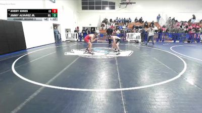 138 lbs Champ. Round 3 - Jimmy Alvarez Jr., Millikan vs Avery Jones, Oakdale