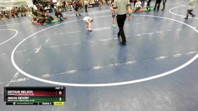 53 lbs Quarterfinal - Cash Little, Minnesota vs Connor Cihlar, No Nonsense Wrestling