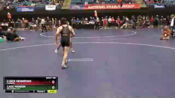 141 lbs Champ. Round 2 - Cade Manion, Oklahoma City vs 2 Nick Henneman, Lourdes