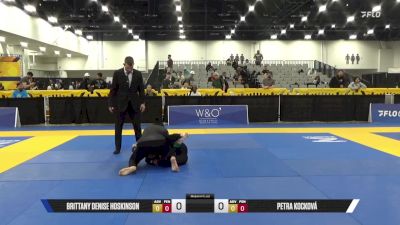 Petra Kocková vs Brittany Denise Hoskinson 2025 World IBJJF Jiu-Jitsu No-Gi Championship