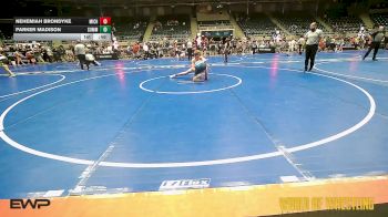 120 lbs Consi Of 8 #1 - Nehemiah Brondyke, Michigan Premier Wrestling Club vs Parker Madison, Summit Wrestling Academy