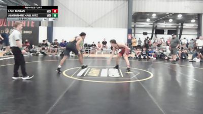 175 lbs Rr Rnd 1 - Loki Bigras, Michigan Premier Red - BHS vs Ashton-Michael Ritz, Virginia Team Predator - BHS