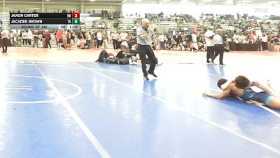 138 lbs Round Of 128 - Jaxon Carter, NH vs Jacaden Brown, TX