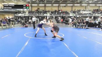 157 lbs Consolation - Daniel Woods, Wellesley vs Ben Byrne, Nashua South