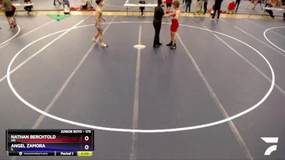 175 lbs Cons. Round 4 - Nathan Berchtold, MN vs Angel Zamora, IL
