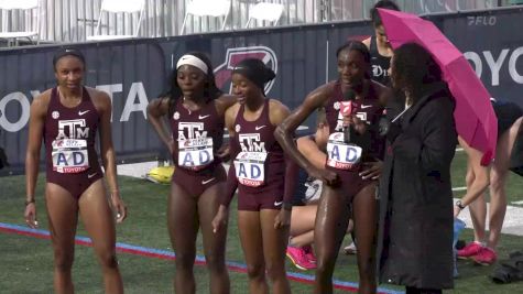 Women's SMR Champions Texas A&M Interview