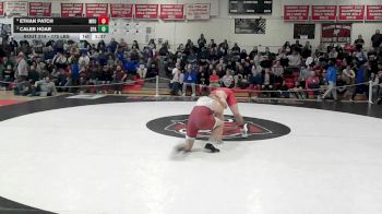 175 lbs Semifinal - Ethan Patch, Mill River vs Caleb Hoar, Spaulding