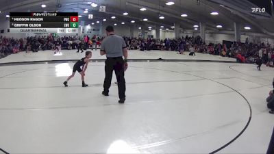 27 lbs Quarterfinal - Griffin Olson, Louisville Wrestling Club vs Hudson Ragon, Palmyra Wrestling Club