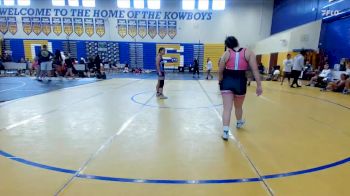 155 lbs Round 3 (6 Team) - Alyssa Gerber, Eagles WC vs Miley Harrison, Attack WC