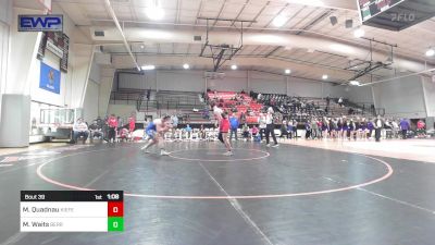 190 lbs Quarterfinal - Max Quadnau, Kiefer High School vs Maddox Waits, Berryhill High School