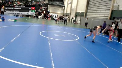 128-135 lbs 5th Place Match - Emalee Poore, Hastings vs Kaydence Shelly, Republic County