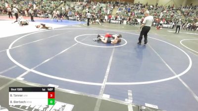 109 lbs Quarterfinal - Benson Tanner, USA Gold vs Brayden Bierbach, Nevada Elite