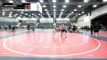 125 lbs Cons. Semi - Timothy Mclean, Brewton-Parker (GA) vs Sam Gosnell, Montreat College
