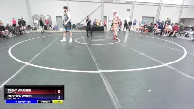 285 lbs Semis & 3rd Wb (16 Team) - Trent Warner, Iowa vs Mustafa Woodi, Ohio Red