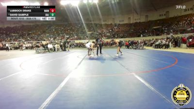 B3A-175 lbs Quarterfinal - Lubbock Drake, Warner vs David Sample, Salina