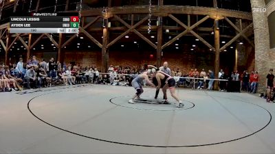 190 lbs Round 1 (16 Team) - Lincoln Lessis, Sonoraville vs Ayden Lee, Union County