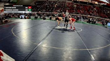5A 113 lbs Champ. Round 1 - Kaycen Davis, Shelley vs Rodrigo Aceves, Minico