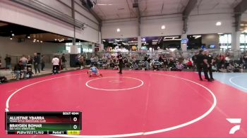 106 lbs Cons. Round 1 - Allistine Ybarra, Texas Style Wrestling Club vs Brayden Bomar, Rio Vista Wrestling