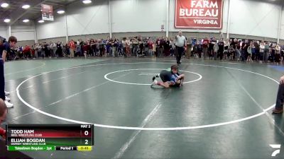 49 lbs Cons. Round 4 - Todd Ham, Reel Wrestling Club vs Elijah Bogdan, Osprey Wrestling Club