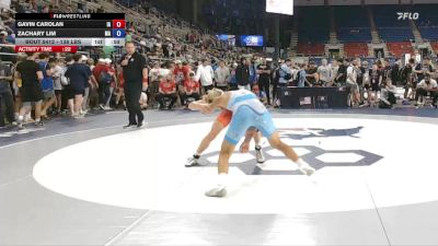 138 lbs Champ. Rd Of 128 - Gavin Carolan, IA vs Zachary Lim, MA