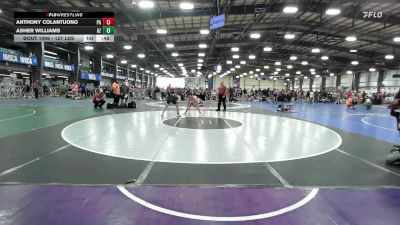 127 lbs Consi Of 32 #2 - Anthony Colantuono, PA vs Asher Williams, AZ