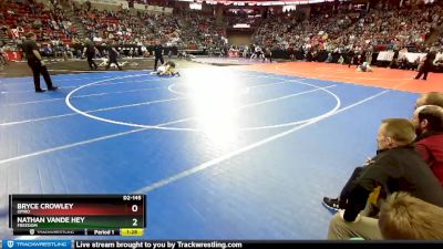 D2-145 lbs Semifinal - Nathan Vande Hey, Freedom vs Bryce Crowley, Omro