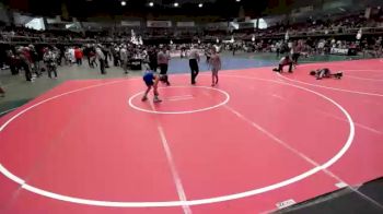 100 lbs Semifinal - Landon Komperda, Black Fox vs Evan Netherton, Las Animas WC