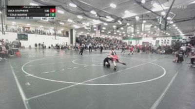 106 lbs Champ. Round 2 - Cole Martin, Greater Heights Wrestling vs Luca Stephens, Team Central Wrestling Club