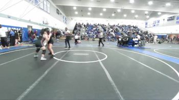 155 lbs Cons. Round 3 - Kim Perez Gomez, Downey vs Jayden Quintanar, Los Alamitos