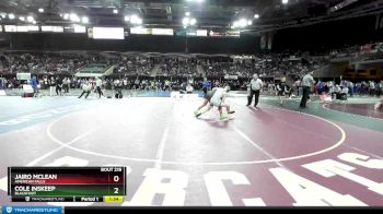 145 lbs Champ. Round 1 - Jairo McLean, American Falls vs Cole Inskeep, Blackfoot