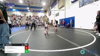 61 lbs Consi Of 4 - Skylar Cornelius, Black Fox Wrestling Club vs Benny Curran, Gentry Youth Wrestling