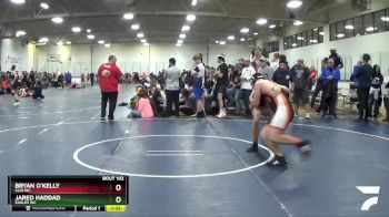 168 lbs Champ. Round 1 - Jared Haddad, Eagles WC vs Bryan O`Kelly, Clio WC