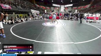 285 lbs Round 1 (16 Team) - Jose Guerrero, SCVWA vs Justice El Sayad, IEWA