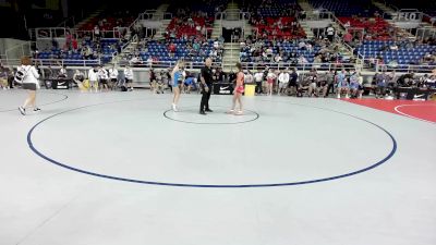 110 lbs Round Of 64 - Sydney Uhrig, SD vs Caley Graber, MN